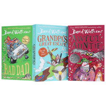 Load image into Gallery viewer, The World of David Walliams: Fun-Tastic Families 3 Books Box Set - Age 7-11 - Paperback