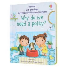 Load image into Gallery viewer, Why Do We Need A Potty? (Very First Lift-the-Flap Questions &amp; Answers) by Katie Daynes - Ages 2+ - Board Book