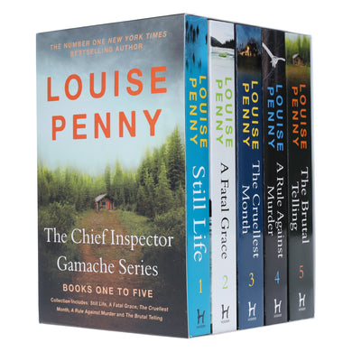 Chief Inspector Gamache Mystery Series (Book 1-5) by Louise Penny: 5 Books Collection Box Set - Fiction - Paperback