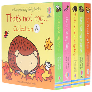 Usborne touchy feely books: That's not my... Collection 6: 5 Books Set - Ages 0-3 - Board Book