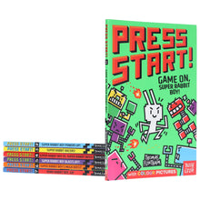 Load image into Gallery viewer, Press Start! Series by Thomas Flintham 7 Books Full-Colour Graphic Novels Collection Set - Ages 5+ - Paperback - Bangzo Books Wholesale