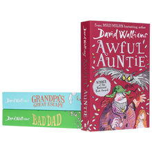Load image into Gallery viewer, The World of David Walliams: Fun-Tastic Families 3 Books Box Set - Age 7-11 - Paperback