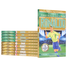 Load image into Gallery viewer, Classic Football Heroes 10 Books Collection Set By Matt &amp; Tom Oldfield - Ages 8-14 - Paperback