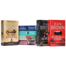 Load image into Gallery viewer, Robert Langdon by Dan Brown: 7 Books Collection Set - Fiction - Paperback - Bangzo Books Wholesale
