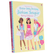 Load image into Gallery viewer, Usborne: Sticker Dolly Dressing Fashion Designer Activity Pack By Fiona Watt 4 Books Collection Box Set - Ages 7+ - Paperback