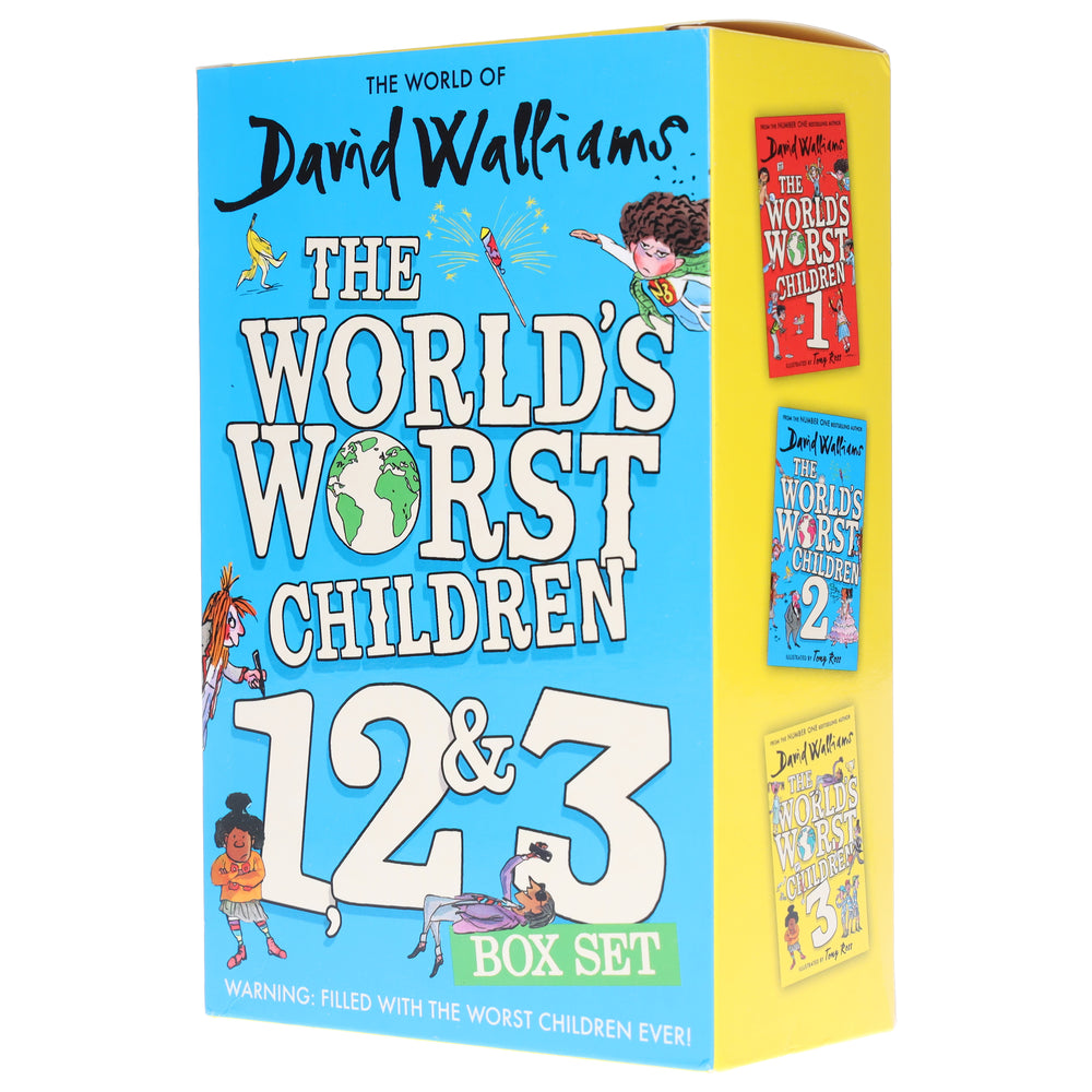 The World's Worst Children Series (illustrated) by David Walliams 3 Books Collection Set - Ages 7-12 -Paperback - Bangzo Books Wholesale