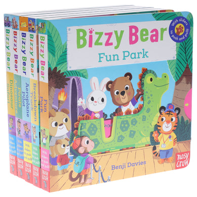 Bizzy Bear Series By Benji Davies 5 Books Collection Set - Ages 0-5 - Board Book