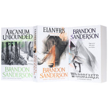 Load image into Gallery viewer, Brandon Sanderson Collection (Arcanum Unbounded, Elantris &amp; Warbreaker) 3 Books Set - Fiction - Paperback