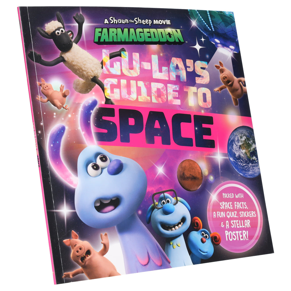 Lu La's Guide To Space (An Official Shaun the Sheep Movie 2: Farmageddon Book) By Sweet Cherry Publishing - Ages 7-9 - Paperback - Bangzo Books Wholesale