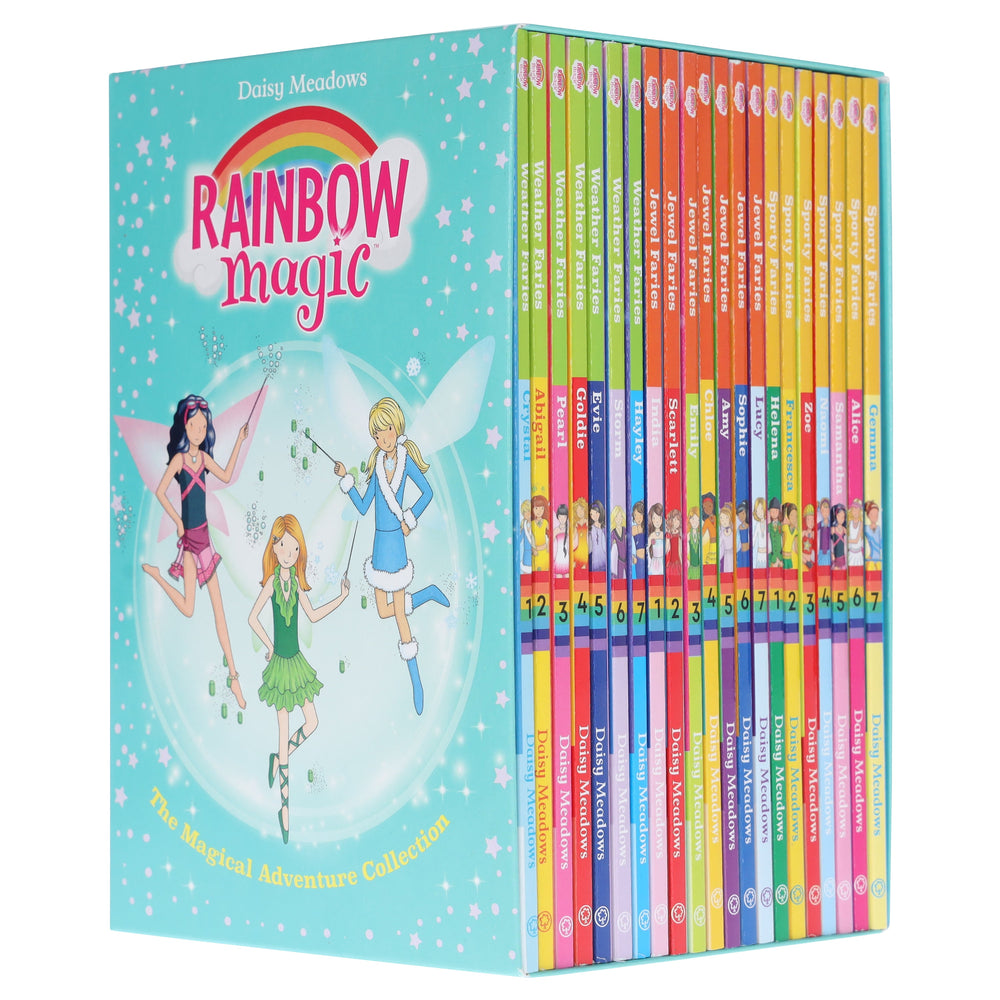 Rainbow Magic The Magical Adventure Collection 21 Books Set Including 3 Series by Daisy Meadows - Ages 6+ - Paperback - Bangzo Books Wholesale