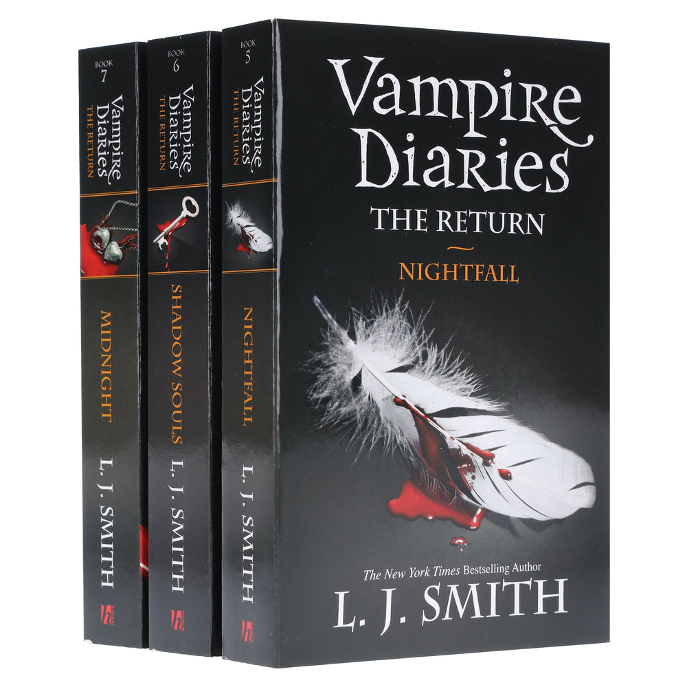 Vampire Diaries The Return Series-2 By L J Smith Book 5 To 7 Collection 3 Books Set  - Ages 12-17 - Paperback - Bangzo Books Wholesale