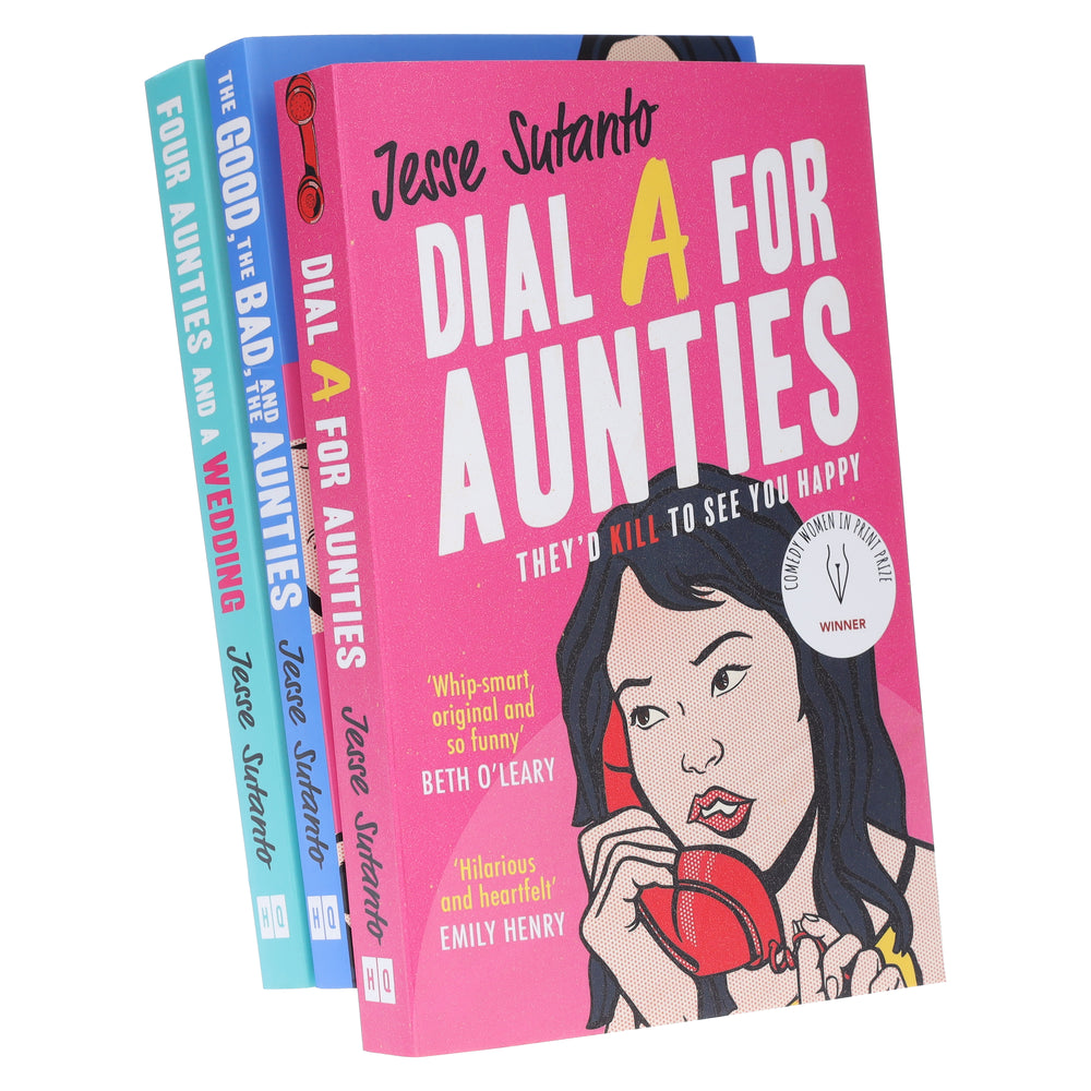 Aunties Series By Jesse Sutanto 3 Books Collection Set - Fiction - Paperback - Bangzo Books Wholesale