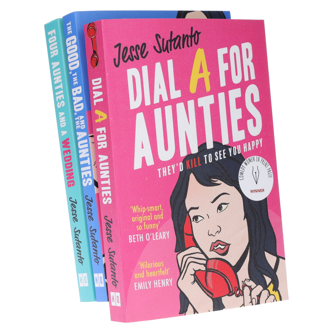 Aunties Series By Jesse Sutanto 3 Books Collection Set - Fiction - Paperback