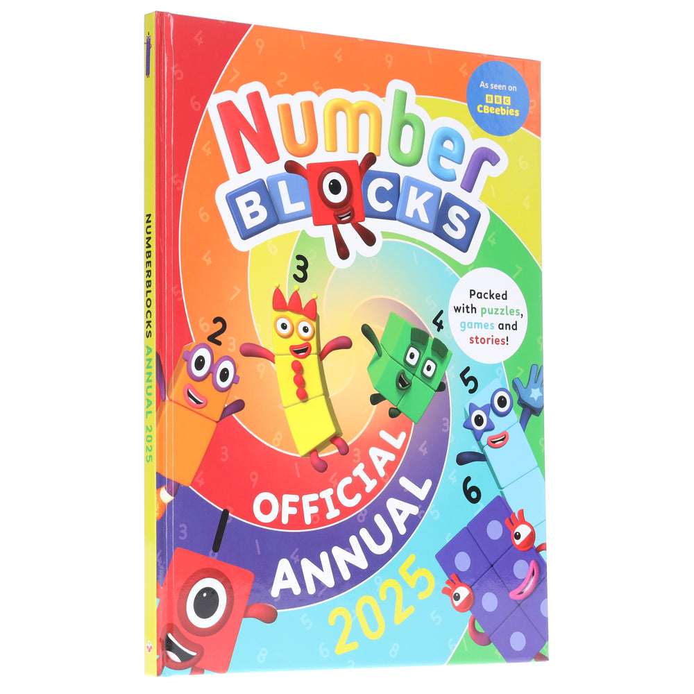Numberblocks Annual 2025 by Sweet Cherry Publishing - Ages 3-5 - Hardback
