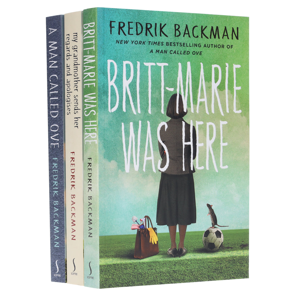 Fredrik Backman 3 Books Collection Set - Fiction - Paperback - Bangzo Books Wholesale