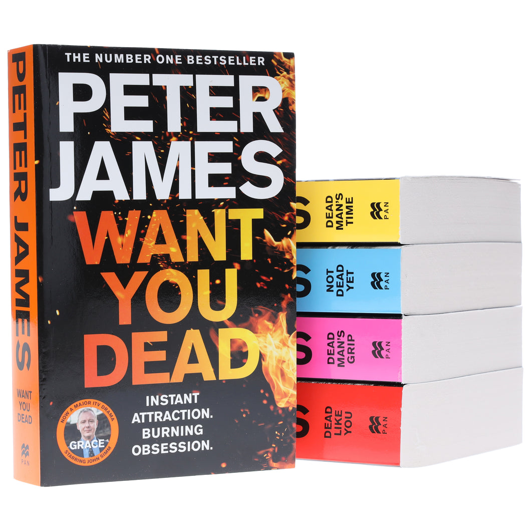 Roy Grace Series (Book 6-10) By Peter James 5 Books Collection Set - Fiction - Paperback