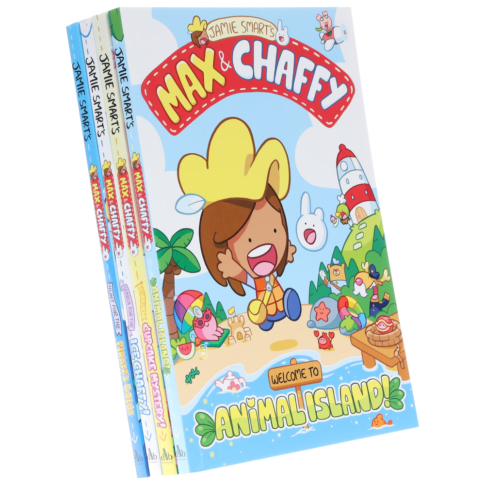 Max and Chaffy Series By Jamie Smart 4 Books Collection Set - Ages 5-8 - Paperback - Bangzo Books Wholesale