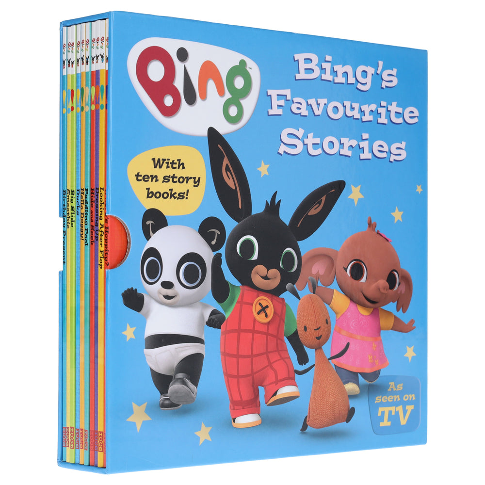 Bing Bunny 10 Books Favourite Stories Box Set By Ted Dewan - Ages 7-9 - Paperback - Bangzo Books Wholesale