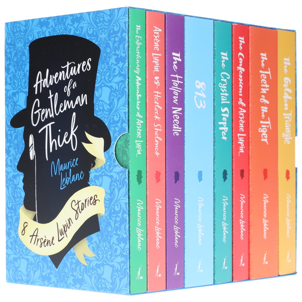 The Complete Collection of Arsene Lupin 8 Books Box Set by Maurice LeBlanc - Age 18 years and up - Paperback