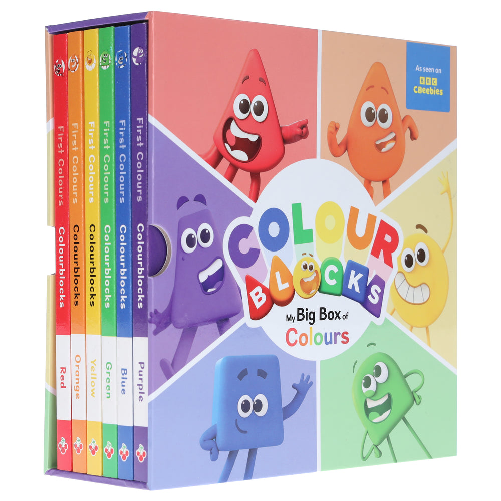 Colourblocks: My Big Box of Colours 6 Books Collection Set - Ages 3-6 - Board Book - Bangzo Books Wholesale