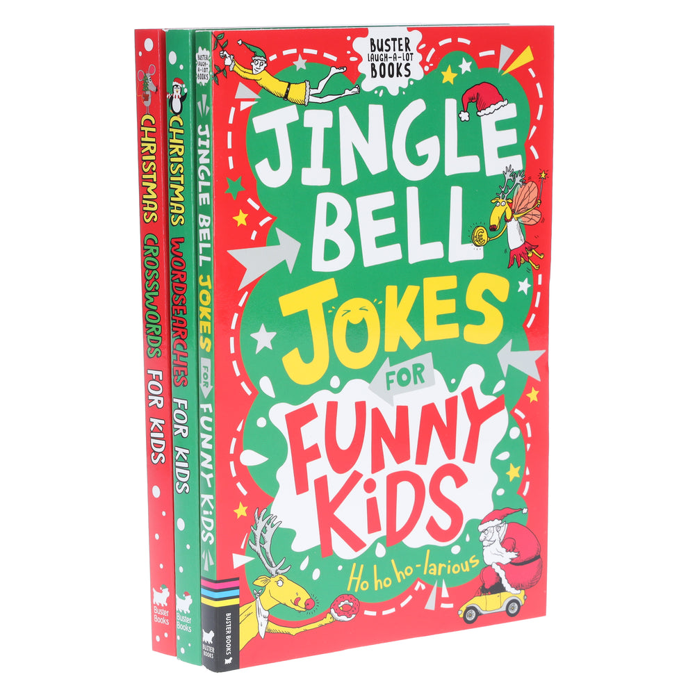 Christmas Crosswords Collection By Sarah Khan and Gary Panton 3 Books Set - Ages 7-9 - Paperback - Bangzo Books Wholesale