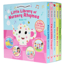 Load image into Gallery viewer, Little Library of Sing-Along Nursery Rhymes: illustrated 5 Books Collection Box Set - Ages 3-6 - Board Book