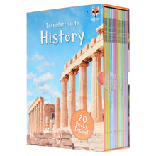 Load image into Gallery viewer, Introduction to History for Beginners Series (1&amp;2) by Jasmine Brooke 20 Books Collection Box Set - Ages 7+ - Paperback