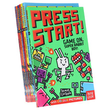 Load image into Gallery viewer, Press Start! Series by Thomas Flintham 7 Books Full-Colour Graphic Novels Collection Set - Ages 5+ - Paperback - Bangzo Books Wholesale