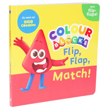 Load image into Gallery viewer, Colourblocks Flip, Flap, Match! by Sweet Cherry Publishing - Ages 3-6 - Board Book