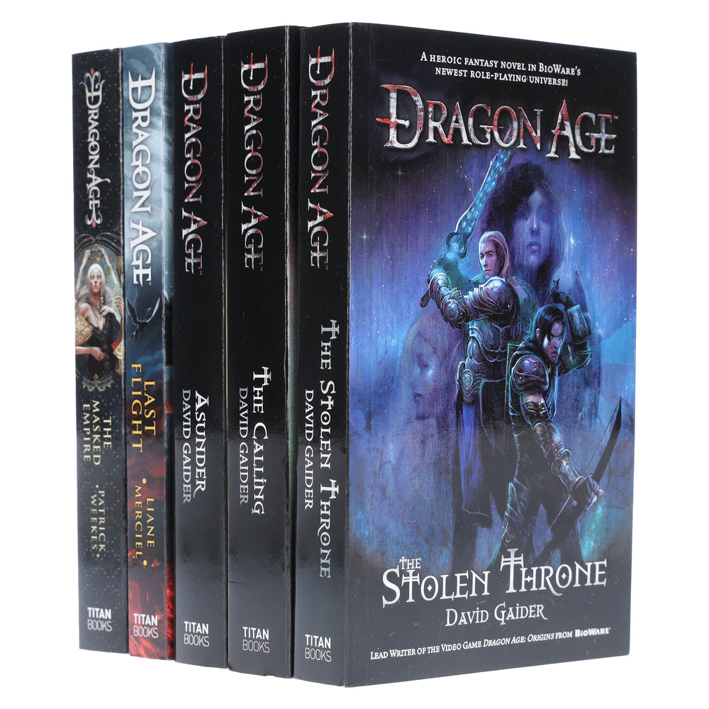 Dragon Age Series by David Gaider: 5 Books Collection Set - Fiction - Paperback - Bangzo Books Wholesale