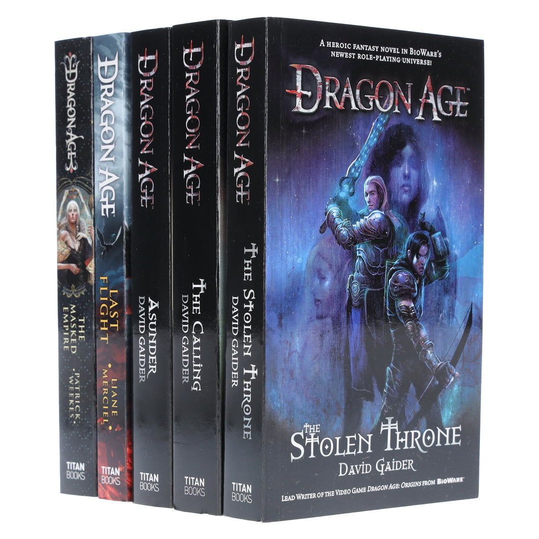 Dragon Age Series by David Gaider: 5 Books Collection Set - Fiction - Paperback