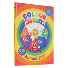 Load image into Gallery viewer, Colourblocks Annual 2027: Packed with Puzzles, Colouring and Stories! - Ages 3-5 - Hardback