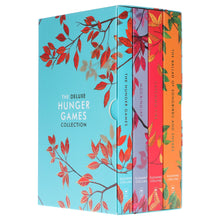 Load image into Gallery viewer, The Deluxe Hunger Games by Suzanne Collins 4 Books Collection Box Set Includes Hunger Games, Catching Fire, Mockingjay &amp; Ballad of Songbirds and Snakes - Ages 13+ - Paperback