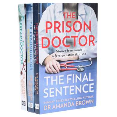 The Prison Doctor Series By Dr Amanda Brown 3 Books Collection Set - Fiction - Paperback