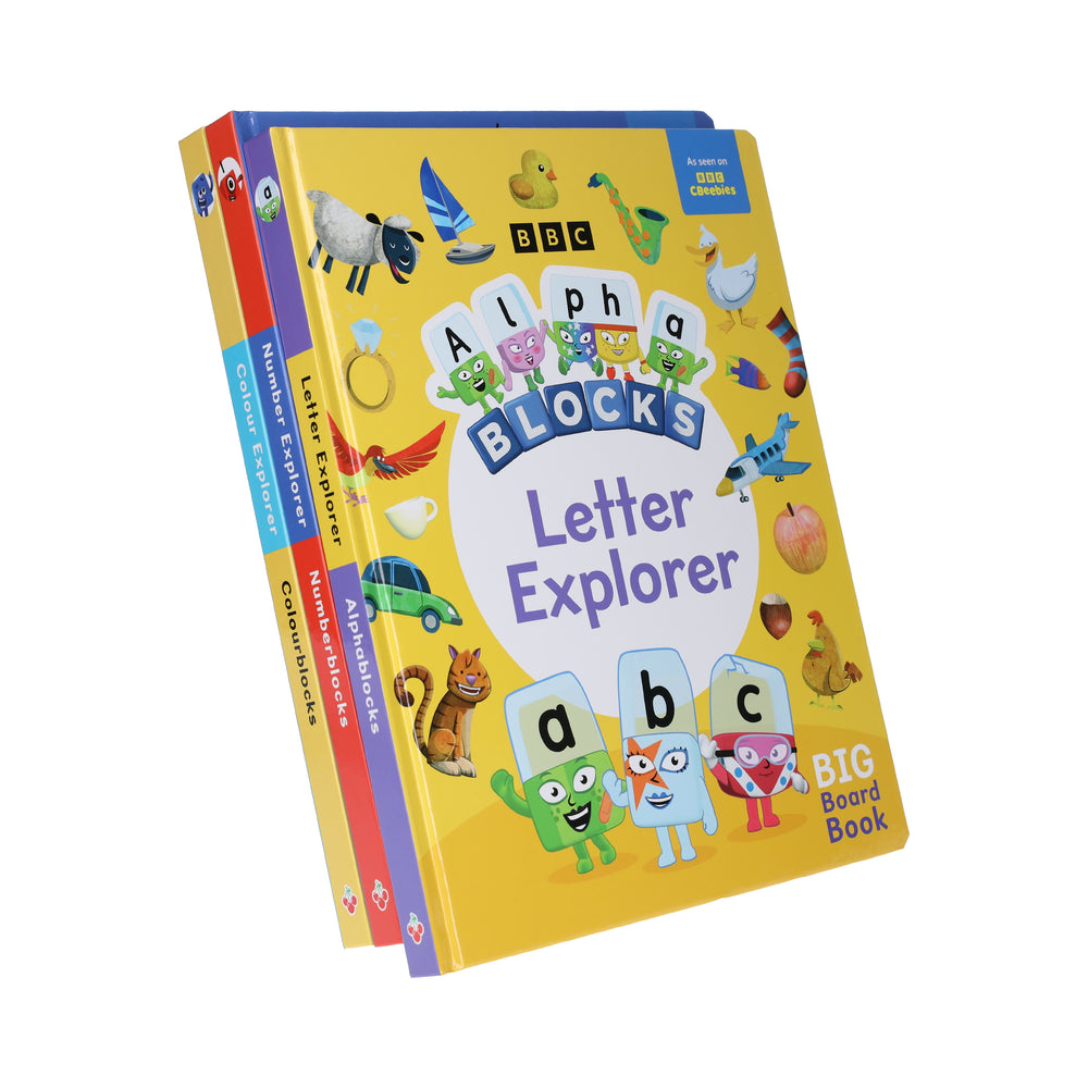 Explorer Collection (Numberblocks, Alphablocks & Colourblocks) 3 Books Collection Set - Ages 0-5 - Board Book - Bangzo Books Wholesale