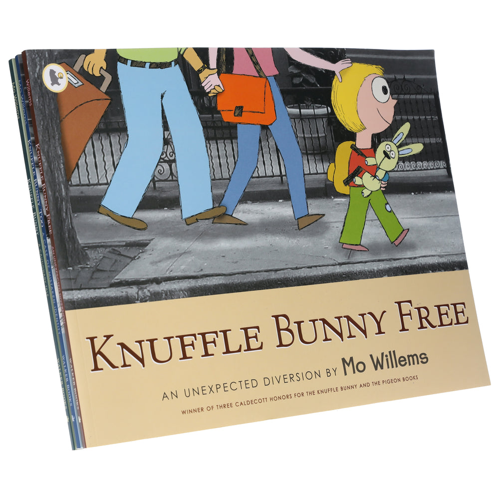 Knuffle Bunny Series by Mo Willems 3 Books Collection Set - Ages 4-7 - Paperback - Bangzo Books Wholesale