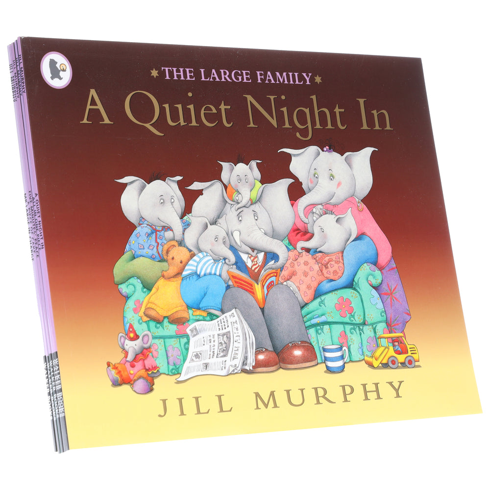 Large Family Series By Jill Murphy 5 Picture Books Collection Set -  Ages 3+ - Paperback - Bangzo Books Wholesale