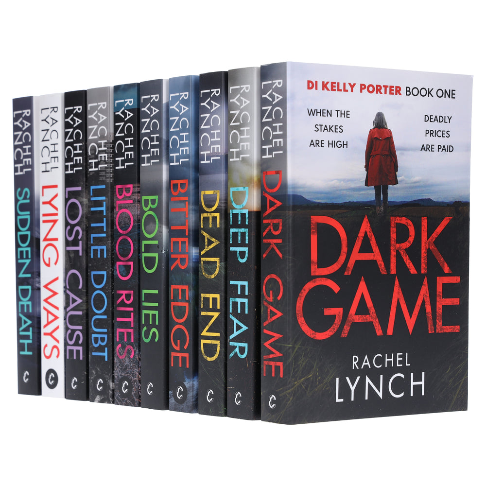 Detective Kelly Porter Series (Book 1-10) By Rachel Lynch 10 Books Collection Set - Fiction - Paperback - Bangzo Books Wholesale