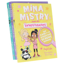 Load image into Gallery viewer, Mina Mistry Sort Of Investigates Series 3 Books Collection Set By Angie Lake - Ages 7-9 - Paperback