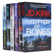 Load image into Gallery viewer, DCI Logan Crime Thrillers Series by JD Kirk 6 Books Collection Set (Book 1-6) - Fiction - Paperback