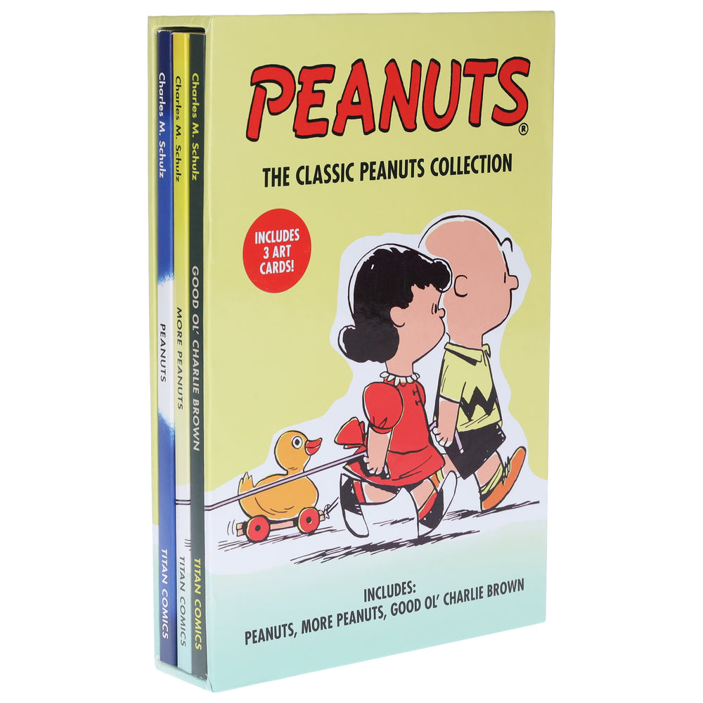 Peanuts: The Classic Collection (Includes 3 Art Cards!) 3 Books Boxed Set - Ages 4-8 - Paperback - Bangzo Books Wholesale