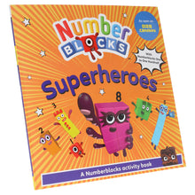 Load image into Gallery viewer, Numberblocks Superheroes: A Numberblocks Activity Book - Ages 3+ - Paperback - Bangzo Books Wholesale