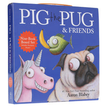 Load image into Gallery viewer, Pig The Pug &amp; Friends by Aaron Blabey 9 Books Boxed Set (Includes Exclusive Poster!) - Ages 3+ - Paperback