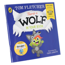 Load image into Gallery viewer, There&#39;s a Wolf in Your Book World Book Day 2021 By Tom Fletcher - Age 0-5 - Paperback - Bangzo Books Wholesale