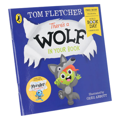 There's a Wolf in Your Book World Book Day 2021 By Tom Fletcher - Age 0-5 - Paperback - Bangzo Books Wholesale