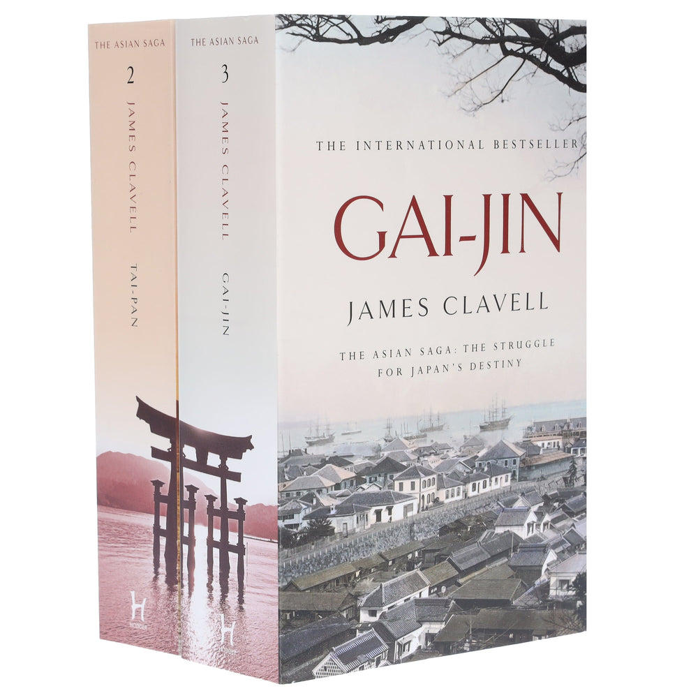 Shogun by James Clavell: The Asian Saga 2 Books Collection Set - Fiction - Paperback - Bangzo Books Wholesale