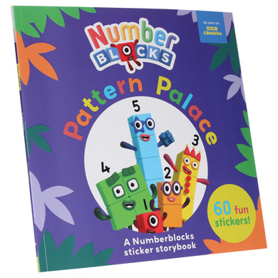 Pattern Palace: A Numberblocks Sticker Storybook Featuring Over 60 Fun Stickers! - Ages 3-6 - Paperback