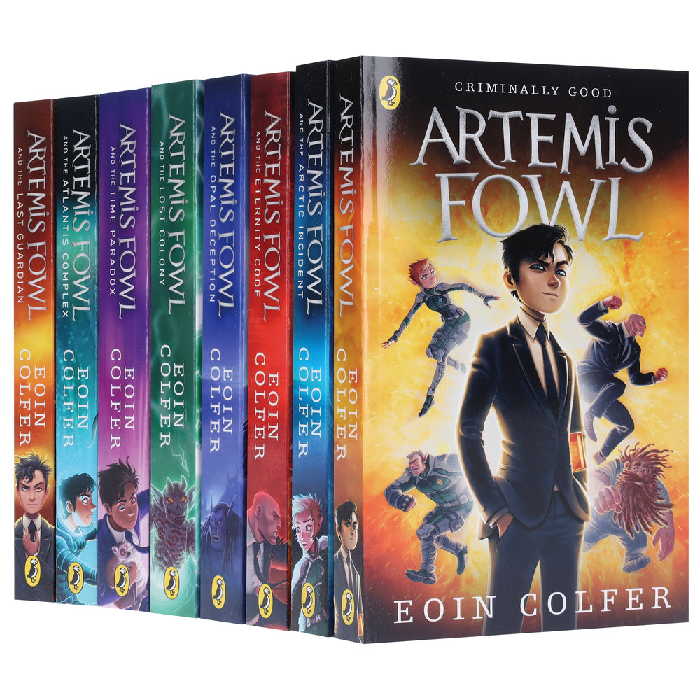 Artemis Fowl Series By Eoin Colfer Complete Collection 8 Books Set - Ages 9-16 - Paperback - Bangzo Books Wholesale