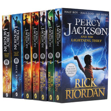 Load image into Gallery viewer, Percy Jackson Collection 7 Books Set By Rick Riordan - Ages 9+ - Paperback - Bangzo Books Wholesale