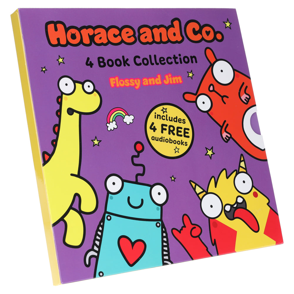 Horace & Co By Flossy and Jim 4 Books Collection Set With Free Audio Books - Ages 3-6 - Paperback - Bangzo Books Wholesale